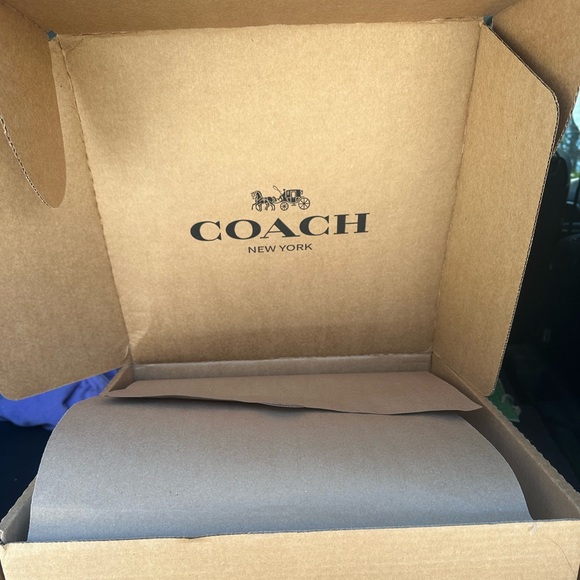 NWT Coach Backpack With Signature Canvas And Leopard Print - Picture 4 of 10